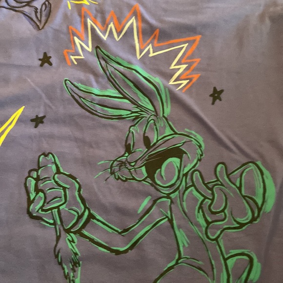 Bugs and Tazz T-shirt Size L. NWOT - Picture 5 of 9